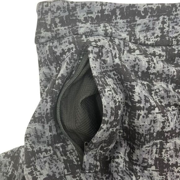 Betabrand Womens Shibori Print Straight Leg Yoga Dress Pants Black Gray Size XL - Picture 7 of 15